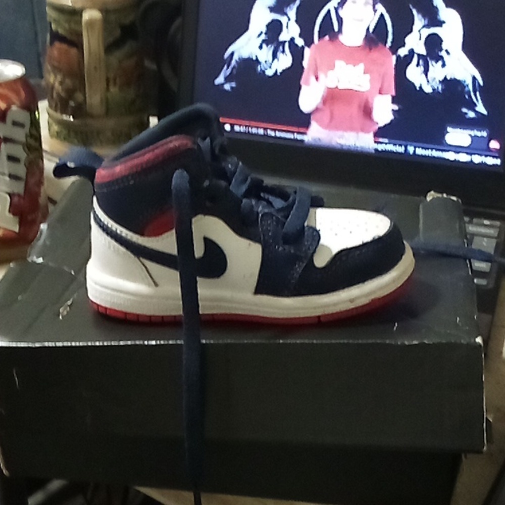 Baby Jordans and Nikes high tops